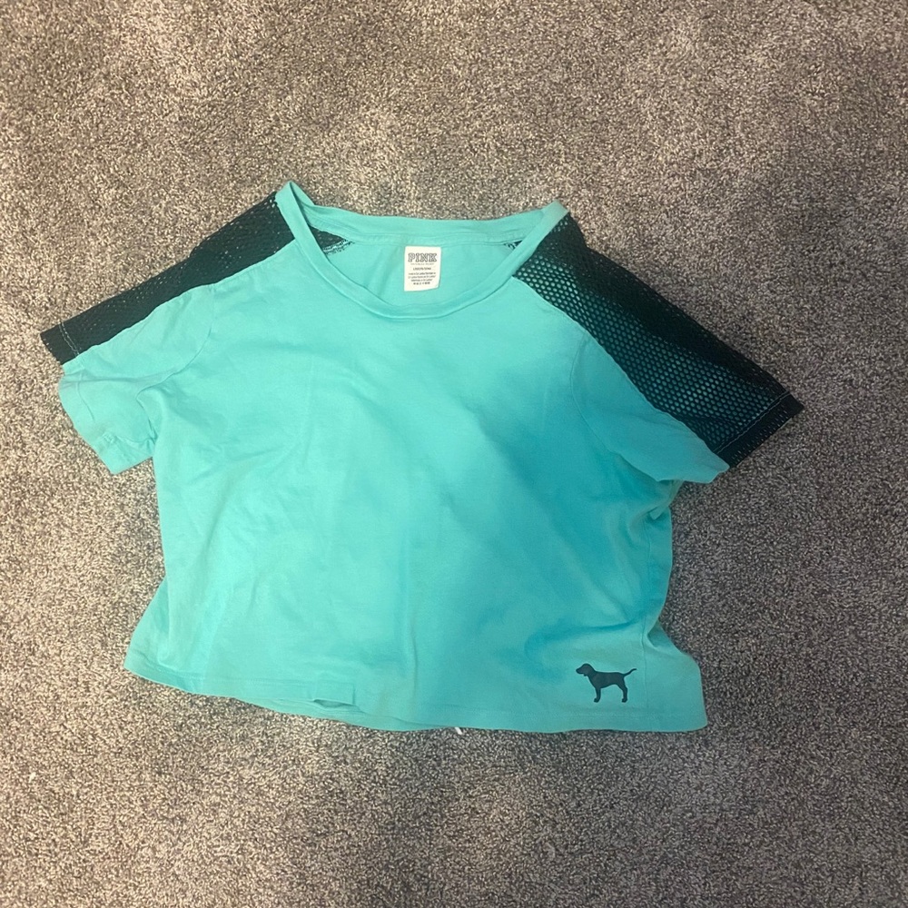 vs pink crop top